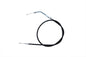 Black Throttle Cable with 45 Elbow Fitting