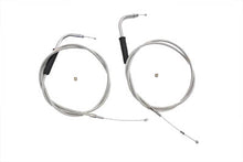 Load image into Gallery viewer, 42 inch Stainless Steel Throttle and Idle Cable Set
