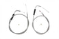 42 inch Stainless Steel Throttle and Idle Cable Set