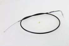 Load image into Gallery viewer, Black Throttle Cable with 38 inch Casing and 90 Elbow Fitti