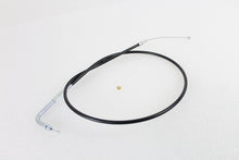 Load image into Gallery viewer, Black Throttle Cable with 38 inch Casing and 90 Elbow Fitti