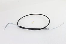 Load image into Gallery viewer, Black Throttle Cable with 38 inch Casing and 90 Elbow Fitti