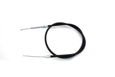 Black Clutch Cable +4 inch Over Stock