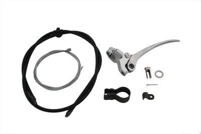 Spring Fork Cable and Handle Assembly Polished