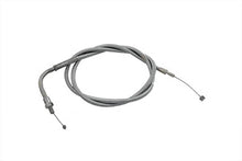 Load image into Gallery viewer, Chrome Spiral Throttle Cable