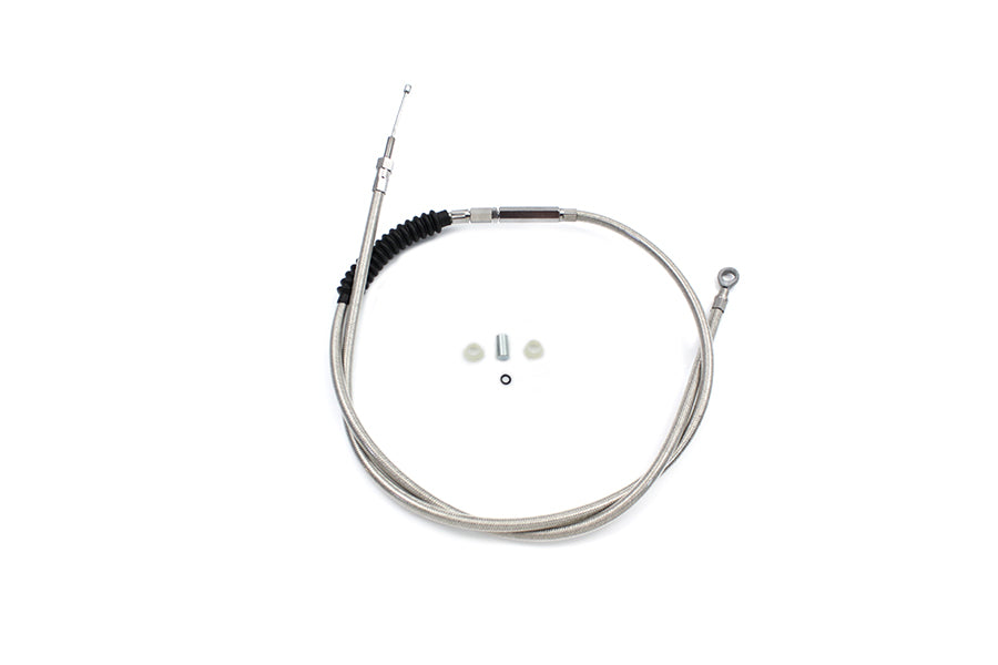 65.69 inch Braided Stainless Steel Clutch Cable