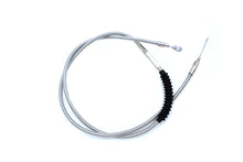 Load image into Gallery viewer, 69.25 inch Braided Stainless Steel Clutch Cable