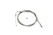 Load image into Gallery viewer, 45.375 inch Braided Stainless Steel Idle Cable