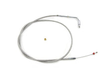Load image into Gallery viewer, Braided Stainless Steel Idle Cable with 39 inch Casing
