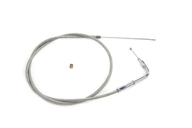 38 inch Braided Stainless Steel Idle Cable