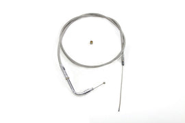 38 inch Braided Stainless Steel Idle Cable