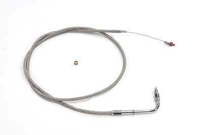 39 inch Braided Stainless Steel Idle Cable