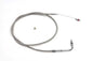 39 inch Braided Stainless Steel Idle Cable
