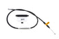 57 inch Black Clutch Cable