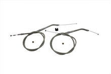 Load image into Gallery viewer, 33.66 inch Stainless Steel Throttle and Idle Cable Set