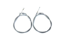Load image into Gallery viewer, Stainless Steel Throttle and Idle Cable Set with 42 inch Cas