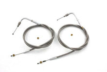 Load image into Gallery viewer, 42 inch Stainless Steel Throttle and Idle Cable Set