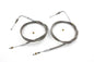 42 inch Stainless Steel Throttle and Idle Cable Set