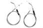 Stainless Steel Throttle and Idle Cable Set with 38 inch Cas