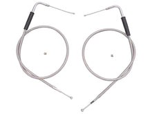 Load image into Gallery viewer, 30-1/2 inch Stainless Steel Throttle and Idle Cable Set