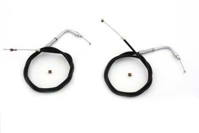 42.25 inch Black Throttle and Idle Cable Set