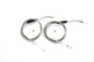 Stainless Steel Throttle and Idle Cable Set with 45.83 inch