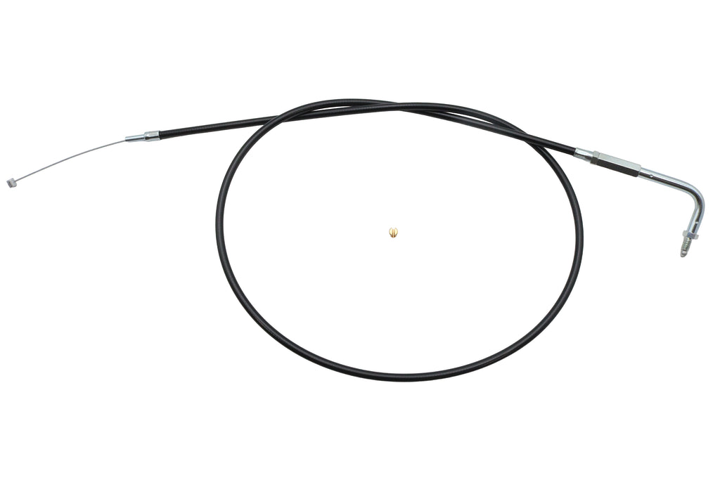Black Throttle Cable with 90 Elbow Fitting