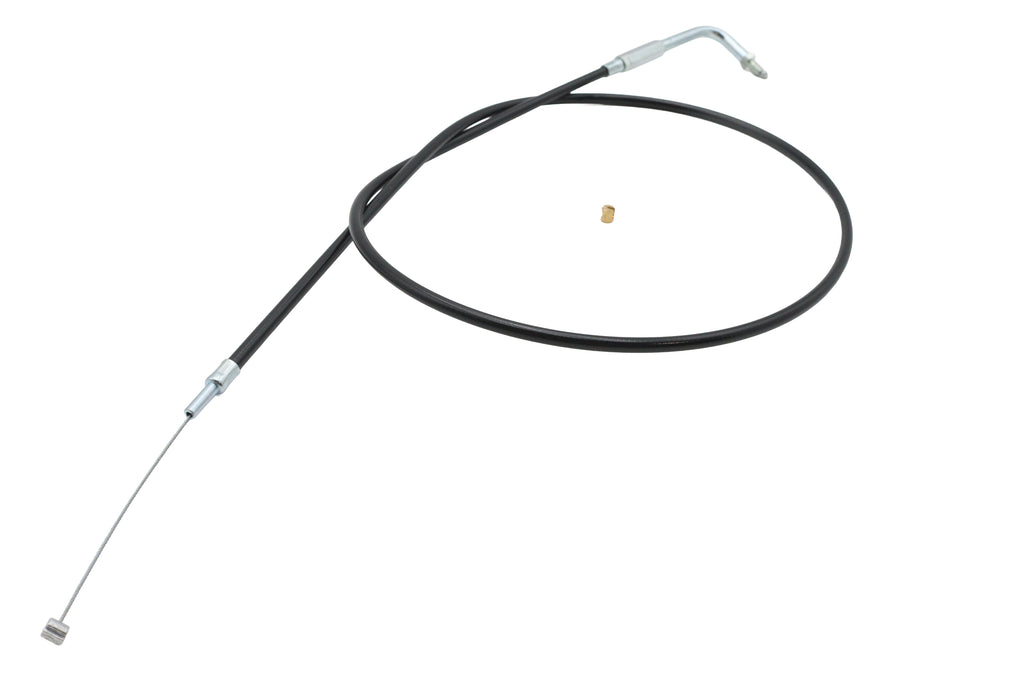 Black Throttle Cable with 90 Elbow Fitting