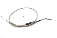 Load image into Gallery viewer, Braided Stainless Steel Throttle Cable with 36.375 inch Casi