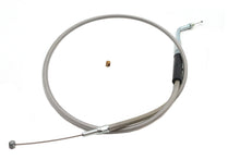 Load image into Gallery viewer, Braided Stainless Steel Throttle Cable with 36.375 inch Casi