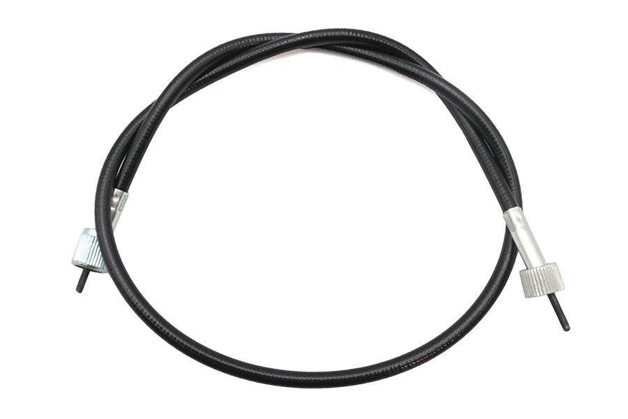 35.00 inch Black Tachometer Cable