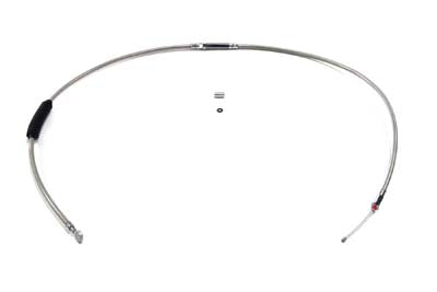 64.57 inch Braided Stainless Steel Clutch Cable