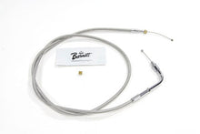 Load image into Gallery viewer, Braided Stainless Steel Throttle Cable with 45 inch Casing