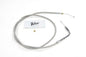 Braided Stainless Steel Throttle Cable with 45 inch Casing