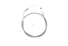 Load image into Gallery viewer, Braided Stainless Steel Throttle Cable with 38 inch Casing