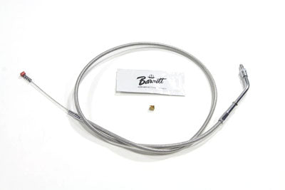 Braided Stainless Steel Idle Cable with 38 inch Casing