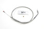 Braided Stainless Steel Idle Cable with 38 inch Casing