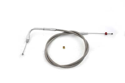 35 inch Braided Stainless Steel Throttle Cable