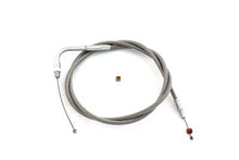 Load image into Gallery viewer, 43.25 inch Braided Stainless Steel Throttle Cable