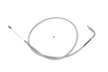 Load image into Gallery viewer, 34.875 inch Braided Stainless Steel Idle Cable