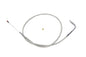 34.875 inch Braided Stainless Steel Idle Cable