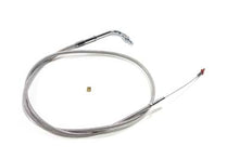 Load image into Gallery viewer, 42.875 inch Braided Stainless Steel Idle Cable