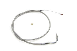 43.25 inch Braided Stainless Steel Idle Cable