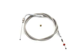 Braided Stainless Steel Idle Cable with 40.50 inch Casing