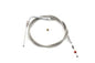 Braided Stainless Steel Idle Cable with 40.50 inch Casing