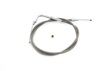 Load image into Gallery viewer, Braided Stainless Steel Throttle Cable with 38.50 inch Casin