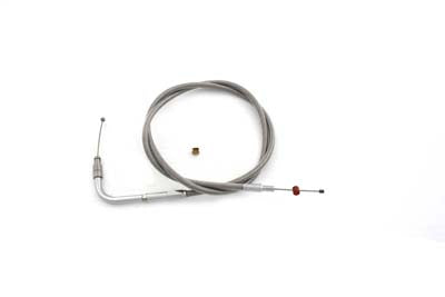 Braided Stainless Steel Throttle Cable with 38 inch Casing