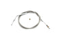 Braided Stainless Steel Idle Cable with 38 inch Casing