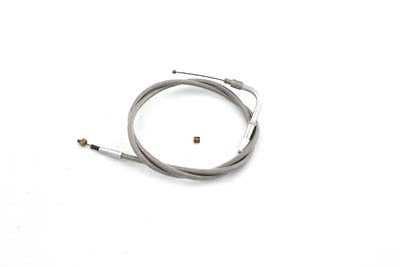 Braided Stainless Steel Idle Cable with 42 inch Casing