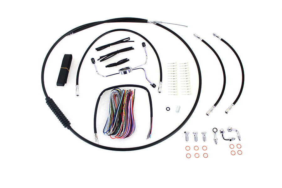 15 inch-17 inch Handlebar Cable and Brake Line Kit